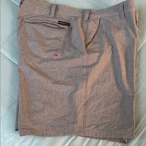 G.H. Bass & Co. Gray Flat Front Shorts